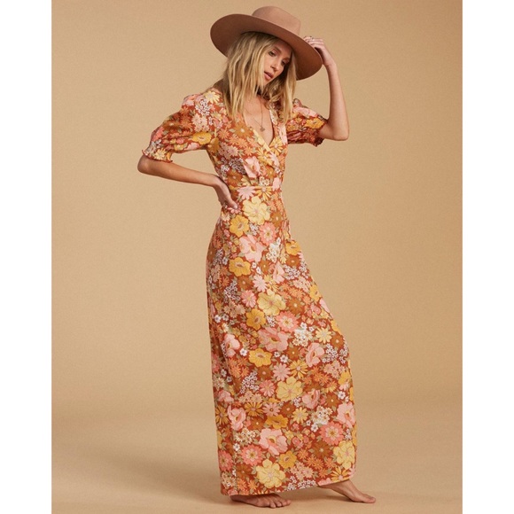 Billabong Dresses & Skirts - Billabong x Salty Blonde Maxi Dress